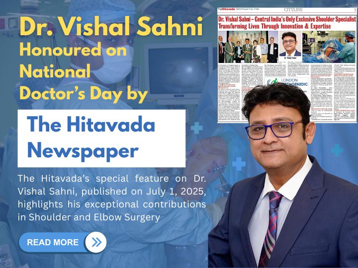 Dr. Vishal Sahni Honoured on National Doctor’s Day