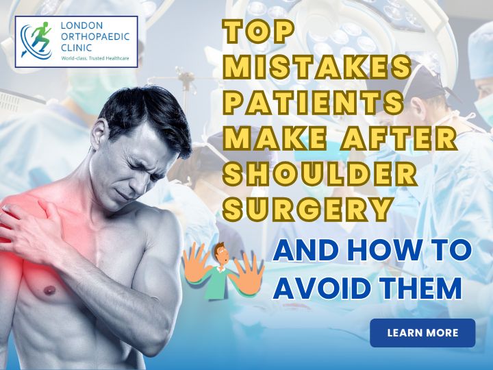 Top Mistakes Patients Make After Shoulder Surgery — And How to Avoid Them