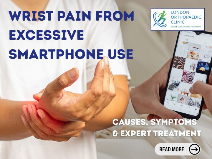 Wrist Pain from Excessive Smartphone Use