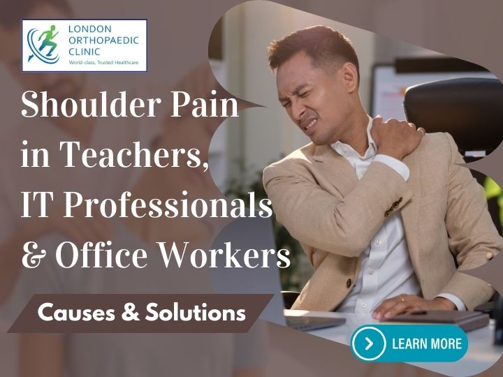 Shoulder Pain in Teachers, IT Professionals & Office Workers