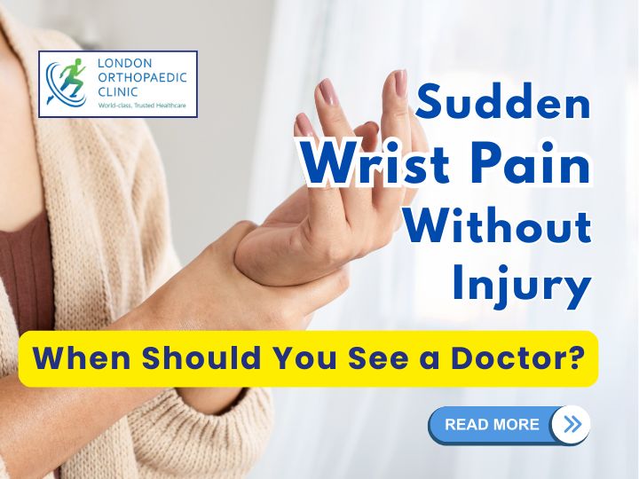 Sudden Wrist Pain Without Injury: When Should You See a Doctor?