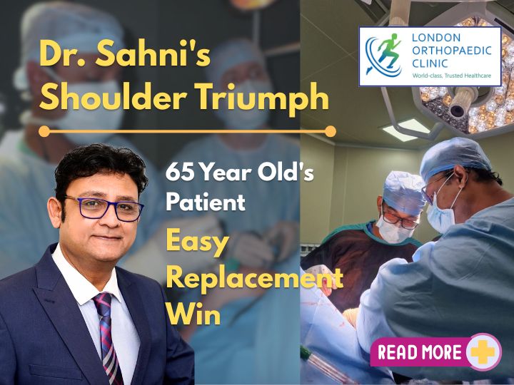 Dr. Sahni's Shoulder Triumph: 65-Year-Old's Easy Replacement Win