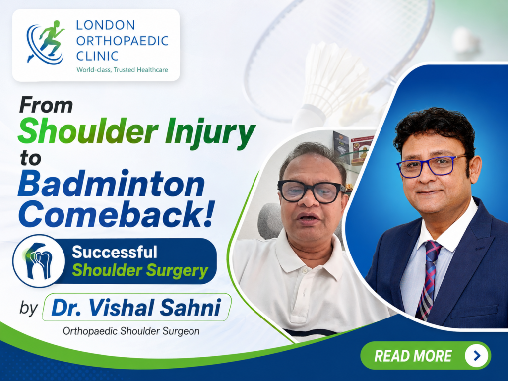 From Shoulder Injury to Badminton Comeback! Successful Shoulder Surgery by Dr. Vishal Sahni