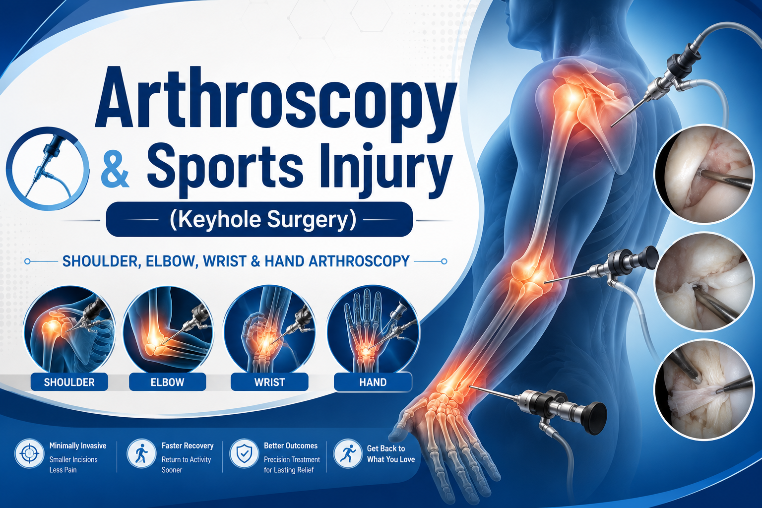 Arthroscopy & Sports Injury Specialists (Keyhole Surgery)