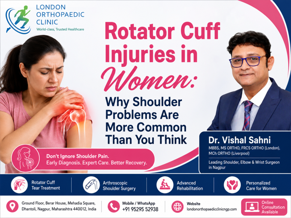 Rotator Cuff Injuries in Women: Why Shoulder Problems Are More Common Than You Think