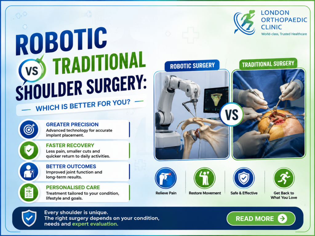 Robotic vs Traditional Shoulder Surgery: Which Is Better for You?