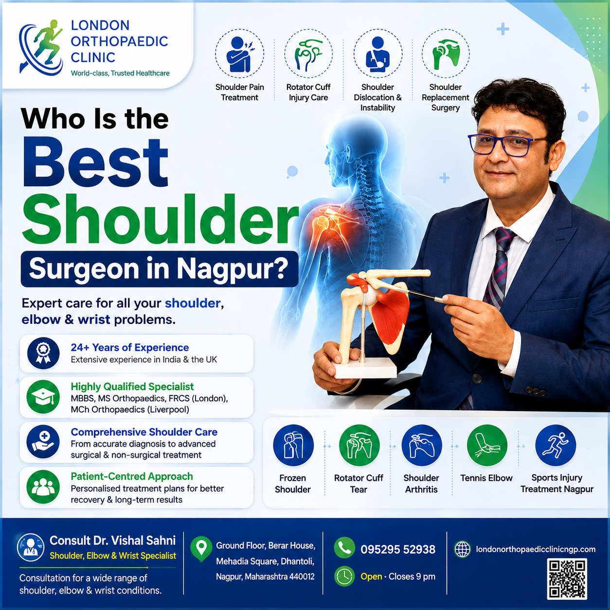 Who Is the Best Shoulder Surgeon in Nagpur?