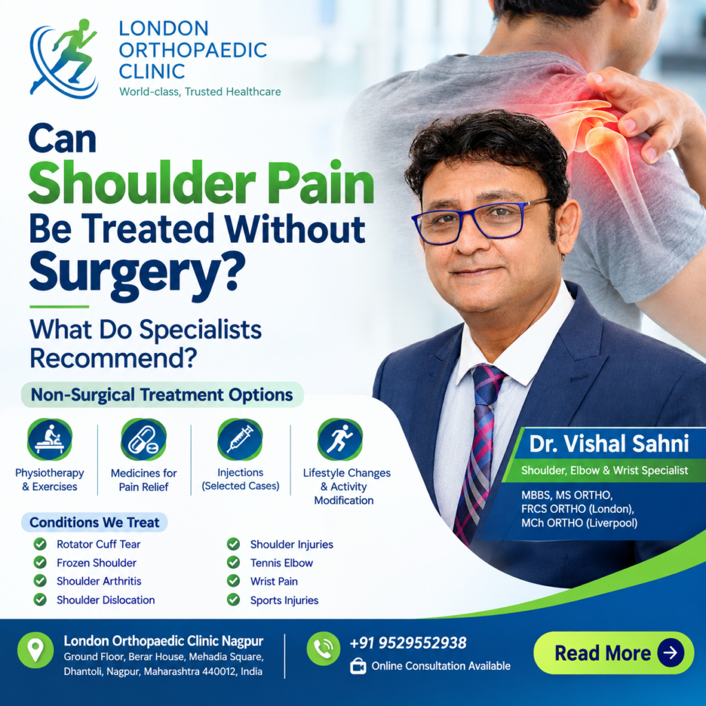 Can Shoulder Pain Be Treated Without Surgery