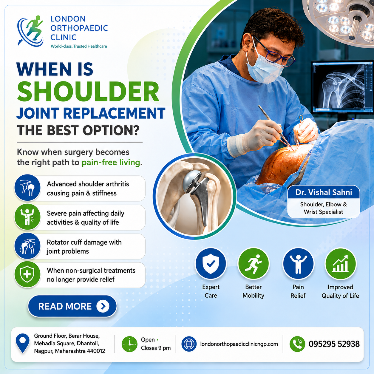 When Is Shoulder Joint Replacement the Best Option? A Complete Patient Guide