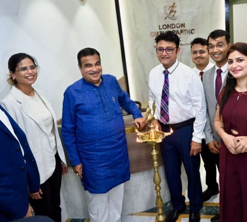 Nitin Gadkari inaugurate London Orthopaedic Clinic